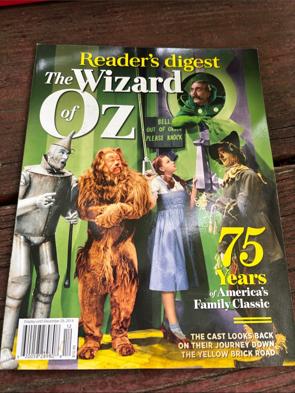 The Wizard of Oz Readers Digest 75 Year Anniversary December 2014